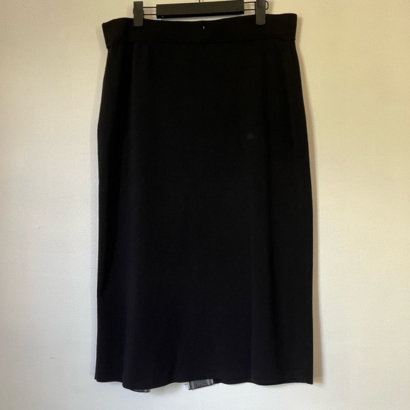 Pringle of Scotland X H&M knit logo skirt size large - Picture 4 of 8